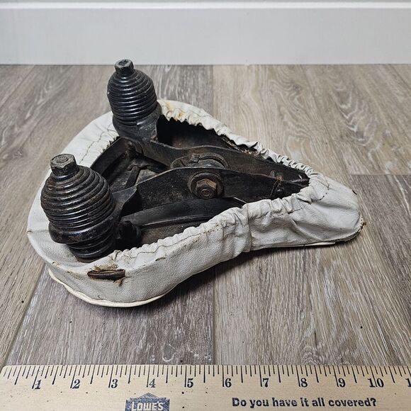 Mesinger Vintage Bicycle Seat Dual Sping Saddle Red White Cover Retro - Picture 7 of 8